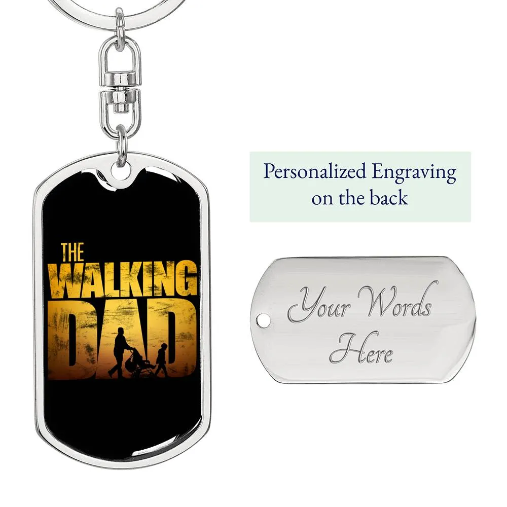 The Walking Dad-Keychain