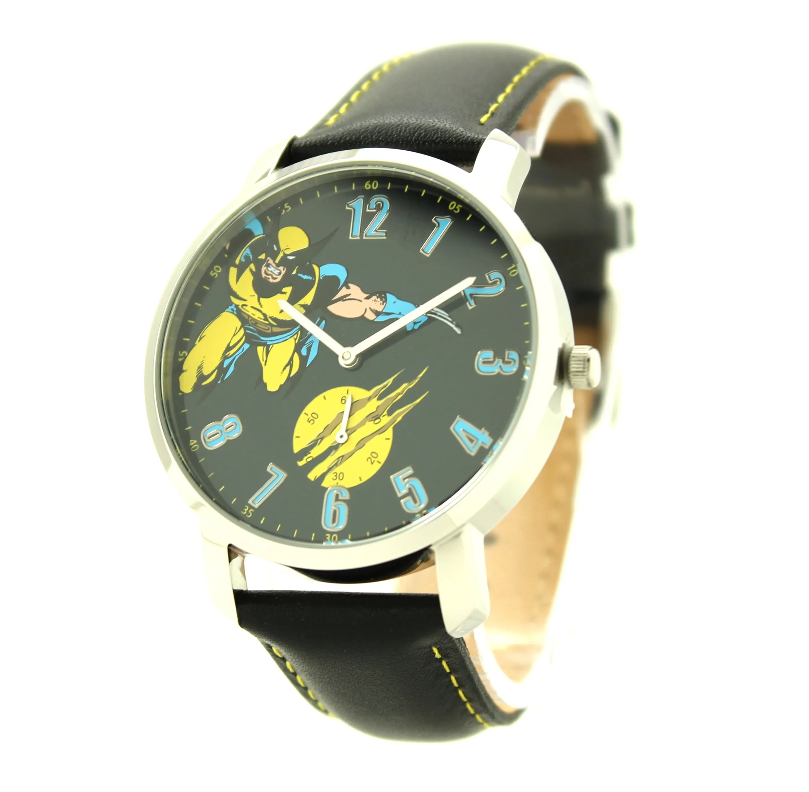 The Wolverine Logan Genuine Leather Men's or Women's Infinity War X-Men Movie Avengers Watch Marvel (MXM5001)