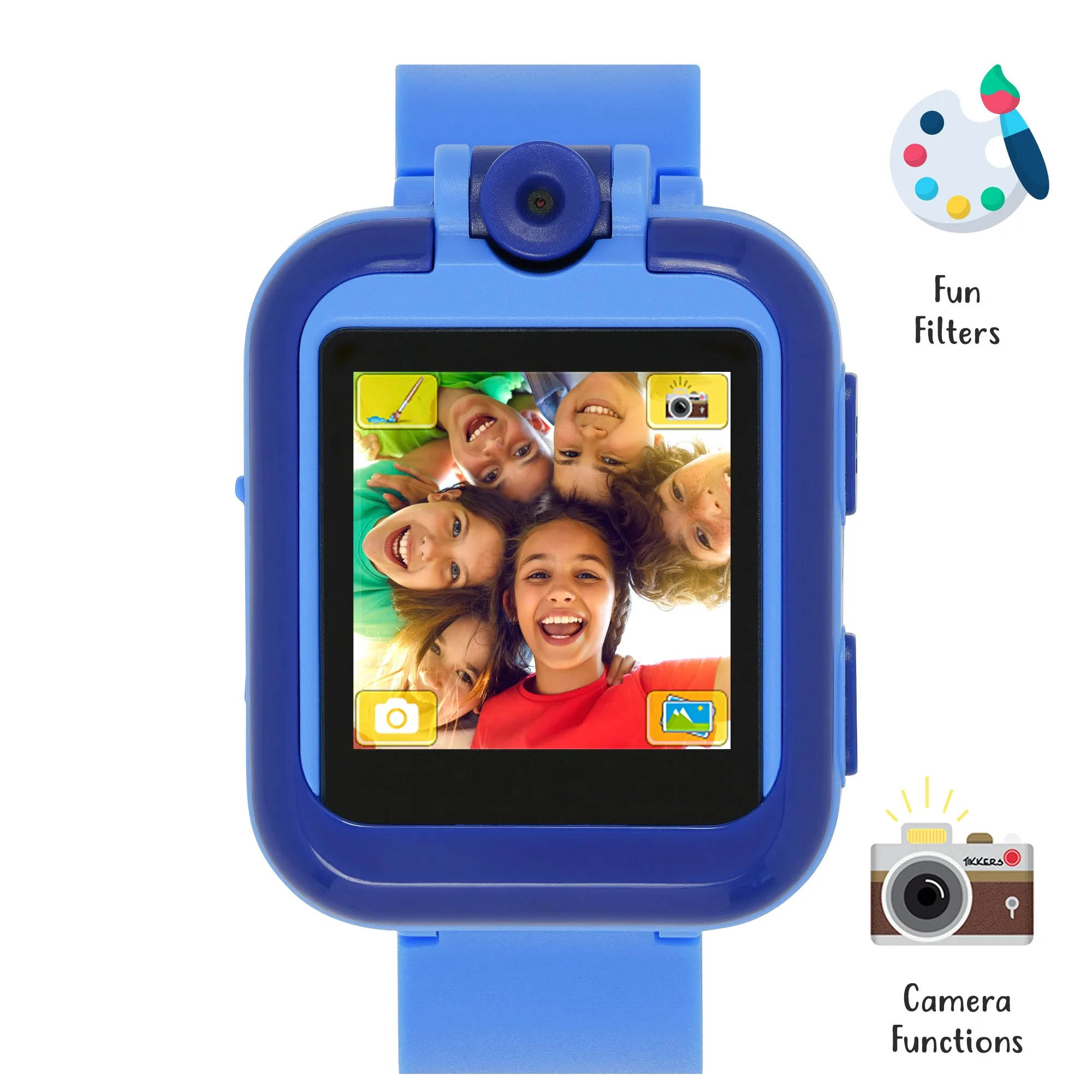 Tikkers Blue Interactive Watch and Headphone Set