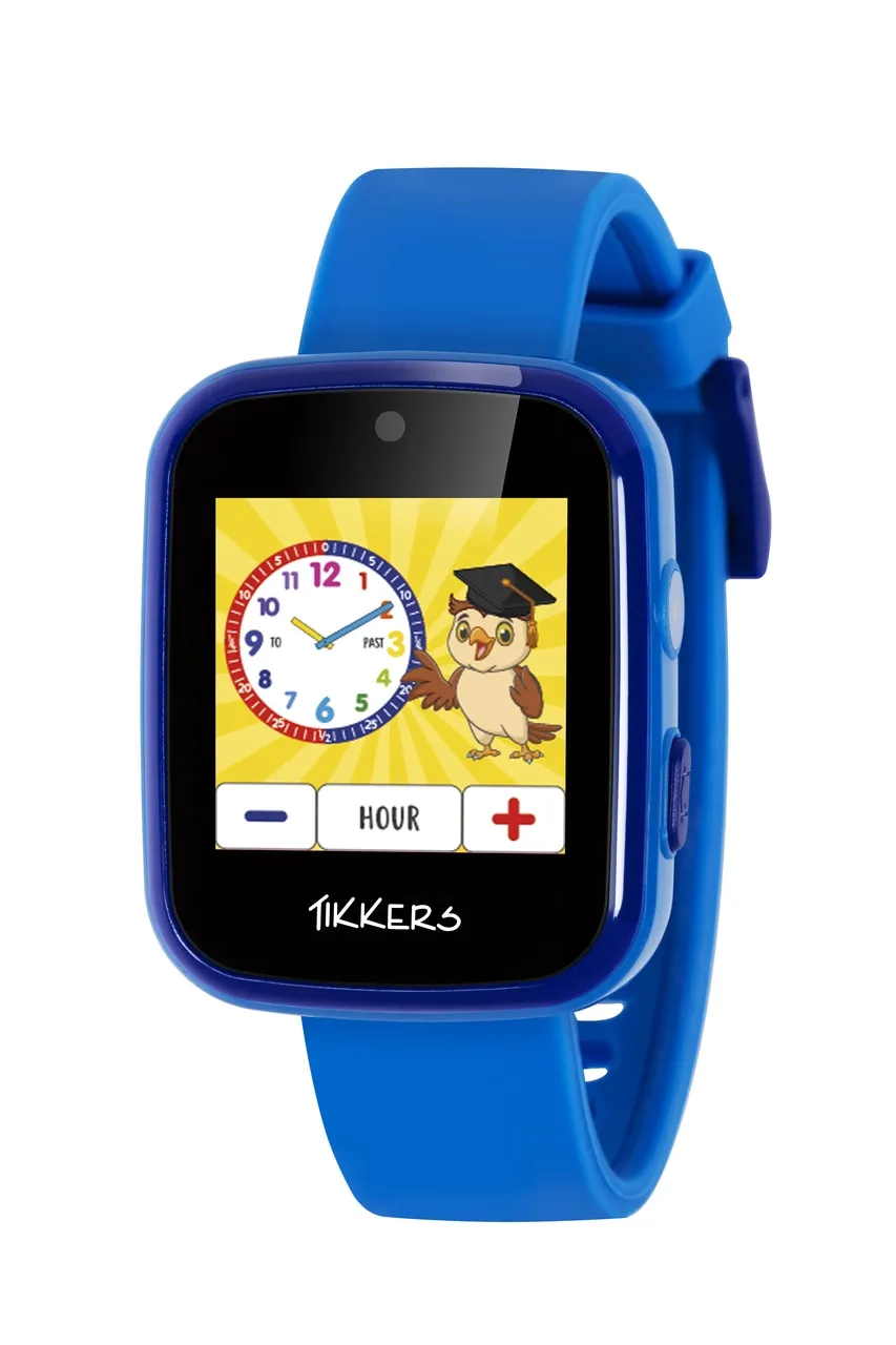 Tikkers Interactive Blue Smart Watch for Kids TK1084BLU