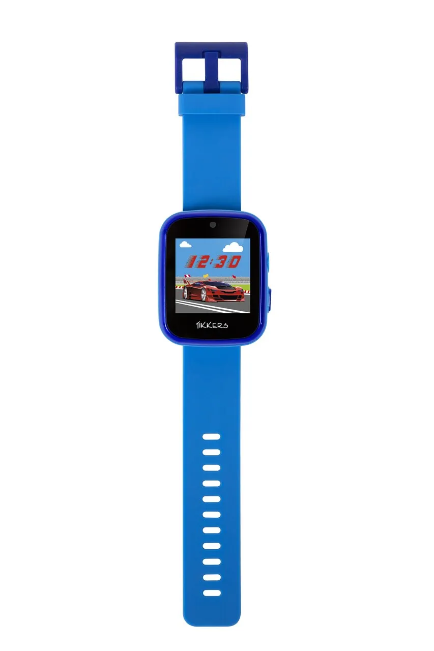 Tikkers Interactive Blue Smart Watch for Kids TK1084BLU