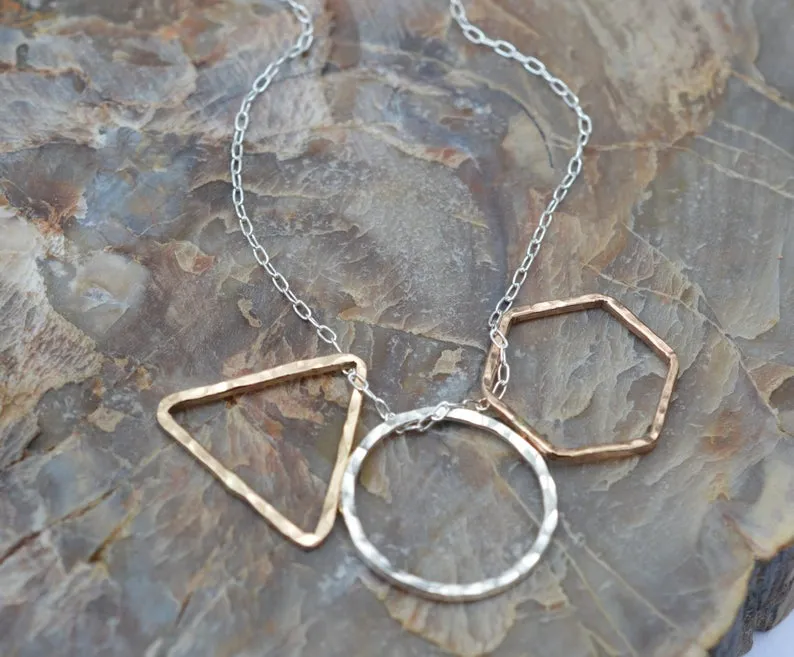 Triangle Charm Necklace