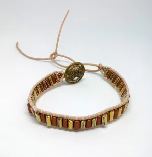 Tubelet Leather Wrap