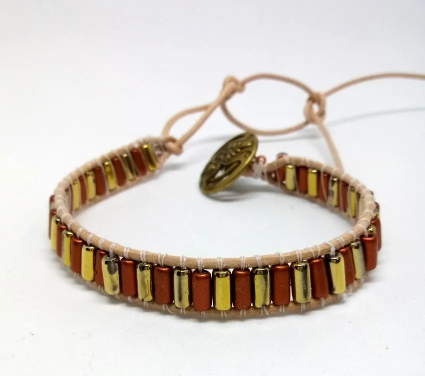 Tubelet Leather Wrap