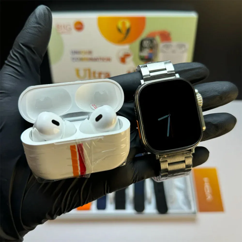 Ultra 9 Watch 7 in 1 With pod49MM Smartwatch