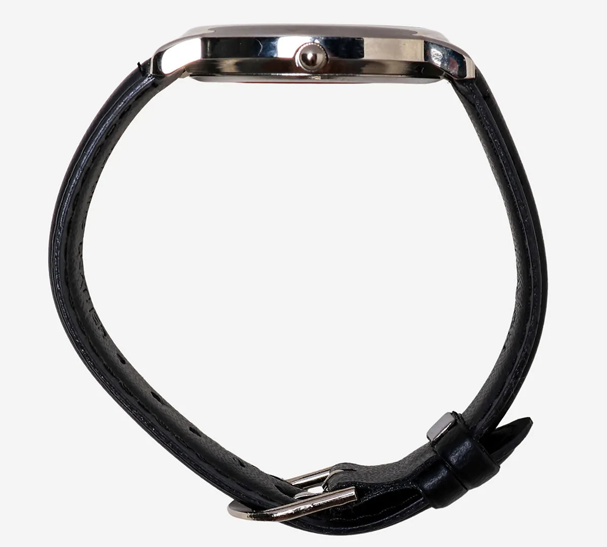 United We Stand Rewound Silver and Black Quartz Analog Watch