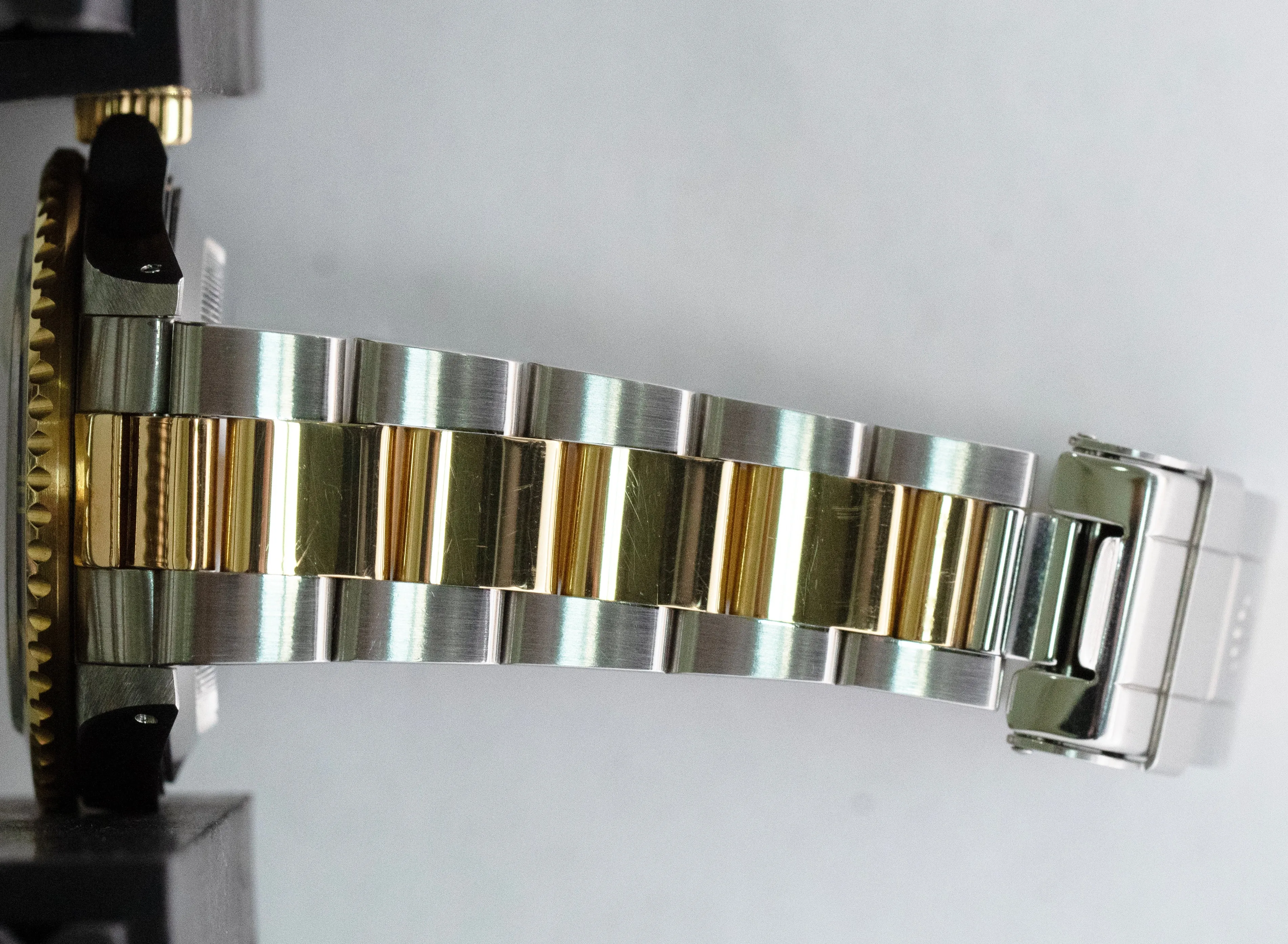 UNPOL. 1999 PAPERS Rolex Submariner Date 40mm Champagne Serti Two-Tone 16613 B P