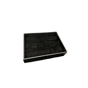 Watch Storage Case Leather Carbon Fiber for 18 Watches